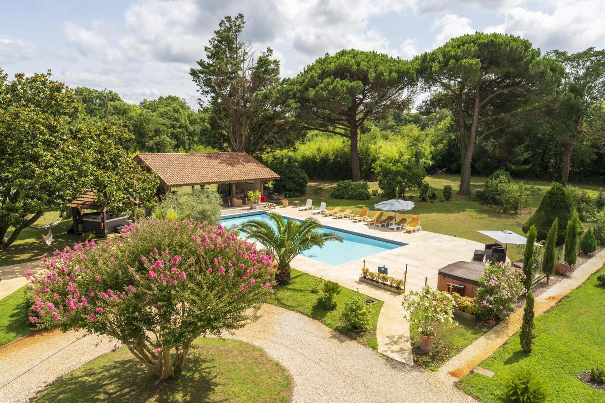 Domaine De Bellegarde Villa Soustons Exteriör bild